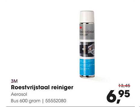 3M Roestvrijstaal reiniger