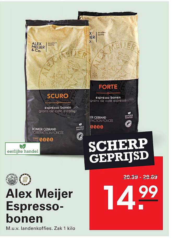 Alex Meijer Espresso-bonen