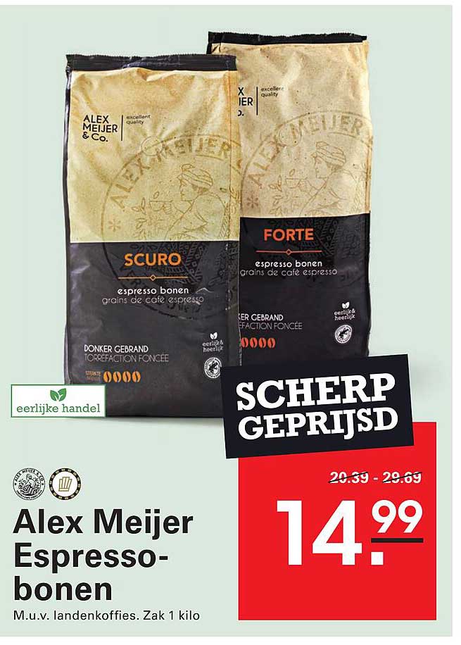 Alex Meijer Espresso-bonen