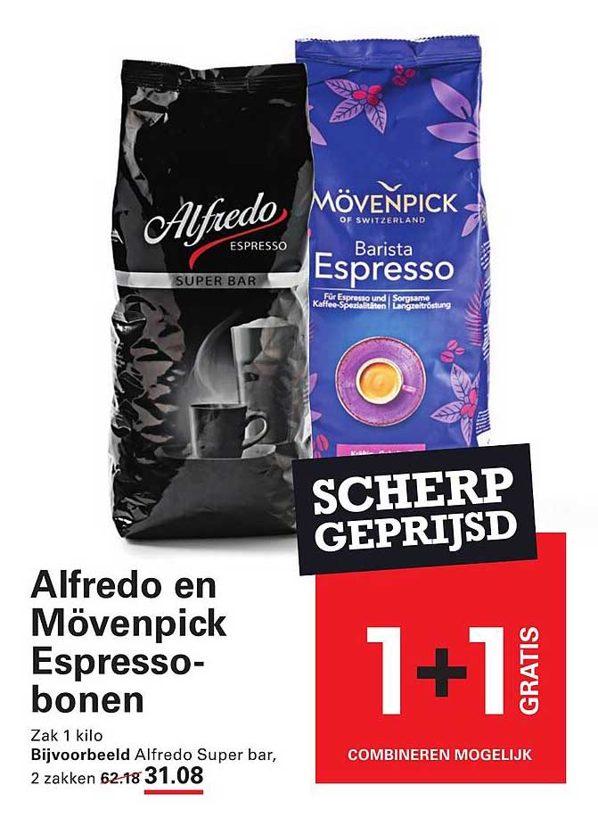 Alfredo en Mövenpick Espresso-bonen