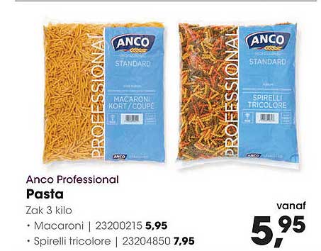 Anco Professional Pasta