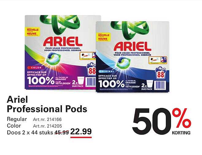 Ariel Professional Pods