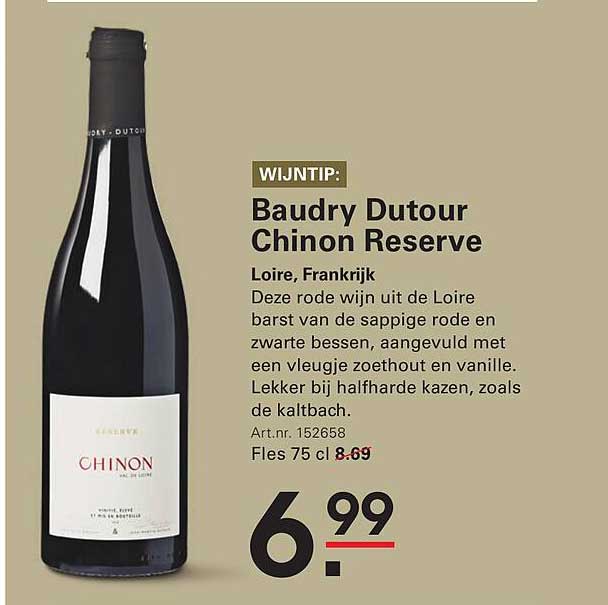 Baudry Dutour Chinon Reserve