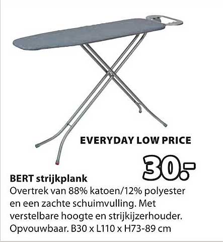 BERT strijkplank