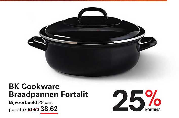 BK Cookware Braadpannen Fortalit 28 cm