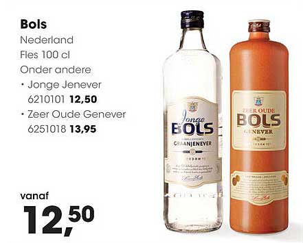 Bols - Jonge Jenever en Zeer Oude Genever
