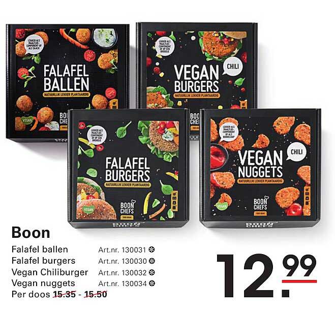 Boon Falafel en Vegan Producten