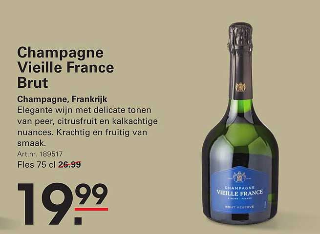 Champagne Vieille France Brut