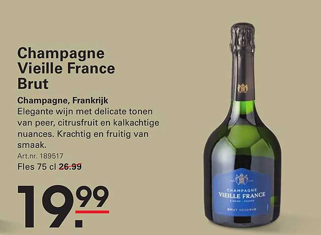 Champagne Vieille France Brut
