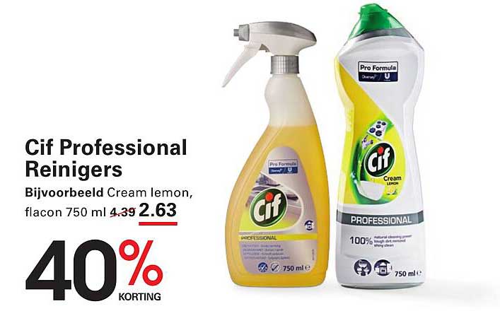 Cif Professional Reiniger