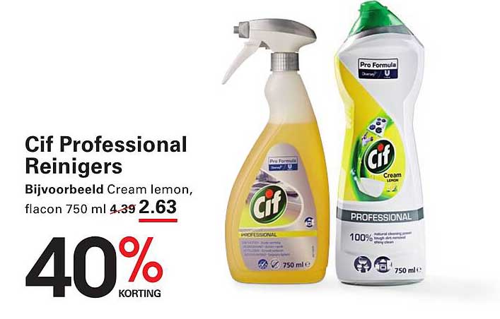 Cif Professional Reiniger