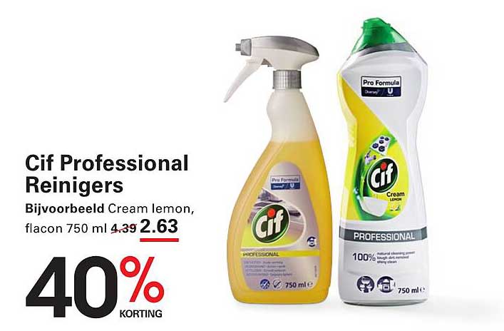 Cif Professional Reinigers