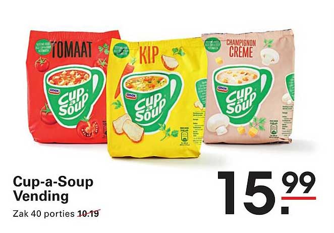 Cup-a-Soup Vending