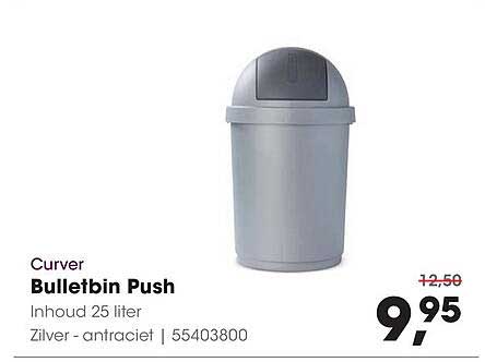 Curver Bulletbin Push