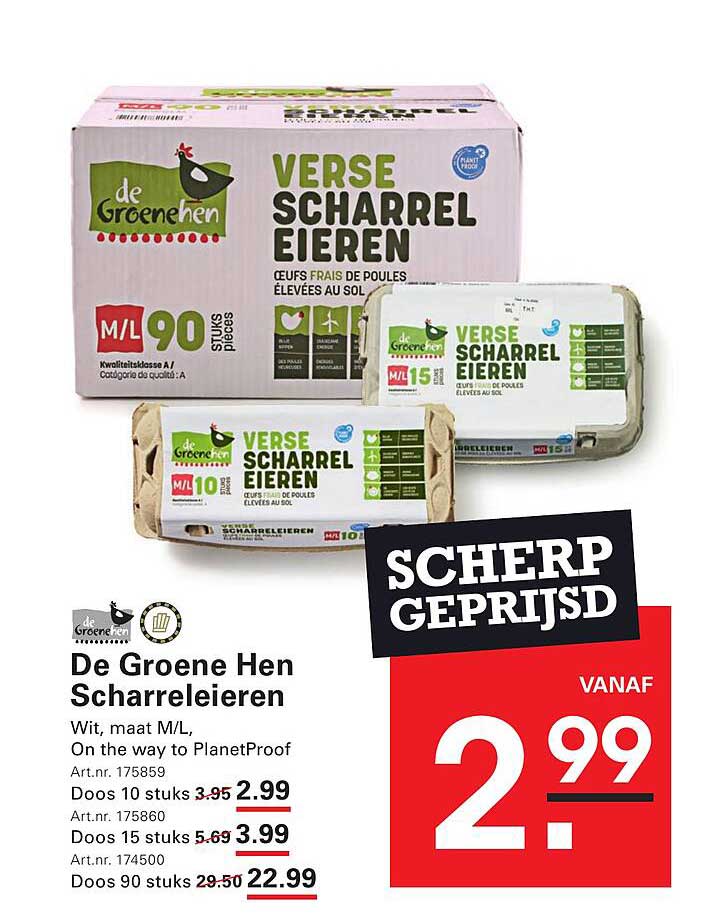 De Groene Hen Scharreleieren