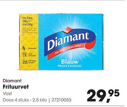 Diamant Frituurvet