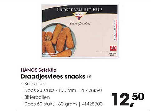 Draadjesvlees snacks