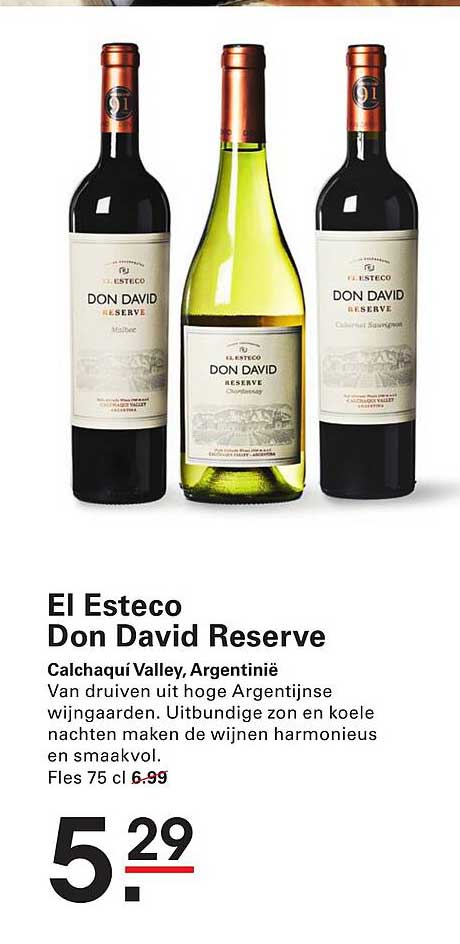 El Esteco Don David Reserve