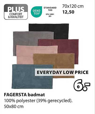 FAGERSTA badmat