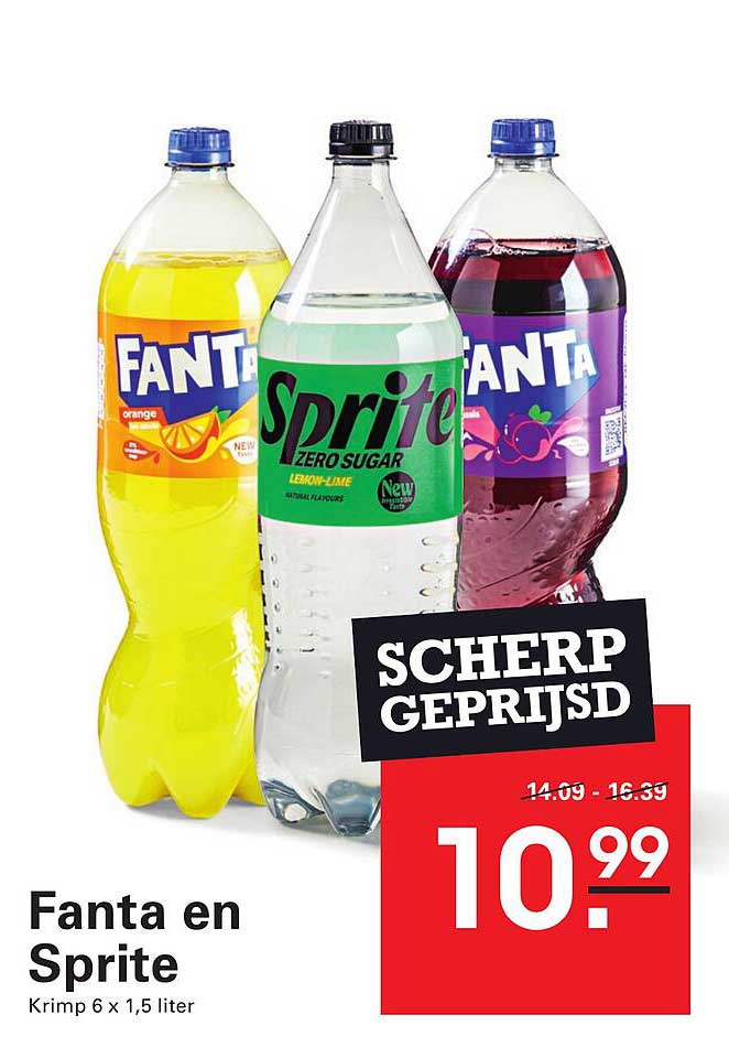 Fanta en Sprite