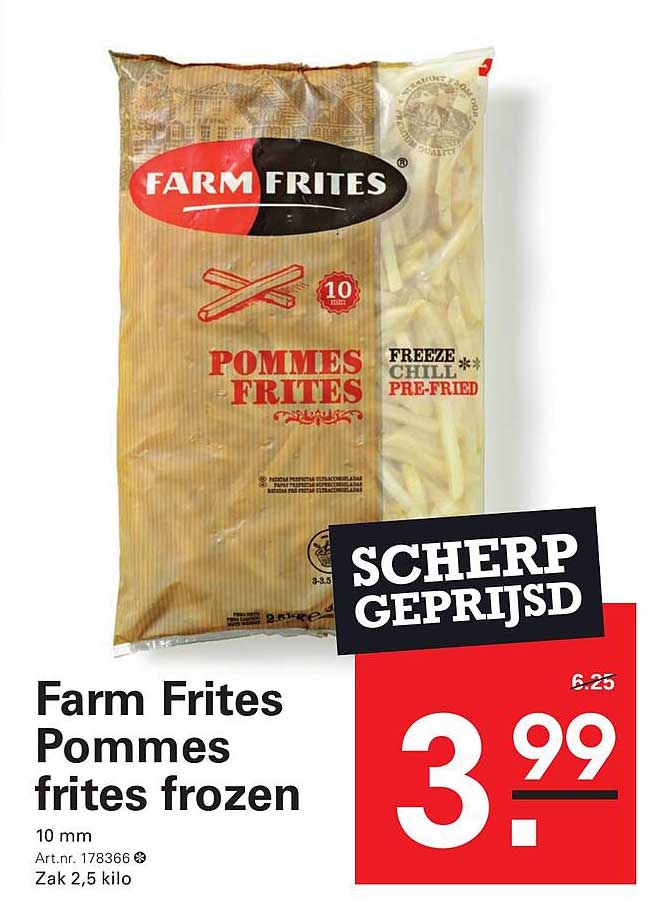 Farm Frites Pommes frites frozen
