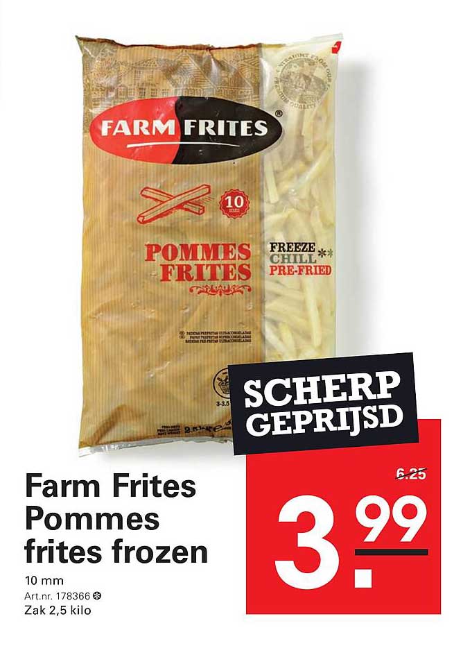 Farm Frites Pommes frites frozen