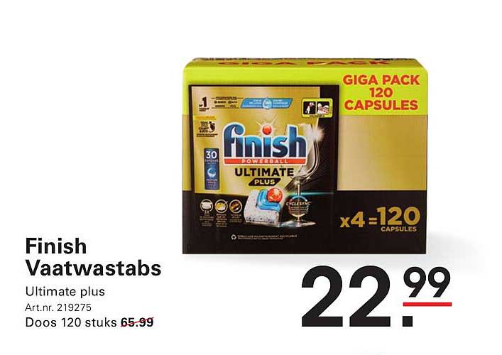 Finish Vaatwastabs Ultimate plus