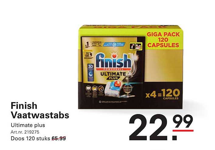 Finish Vaatwastabs Ultimate plus
