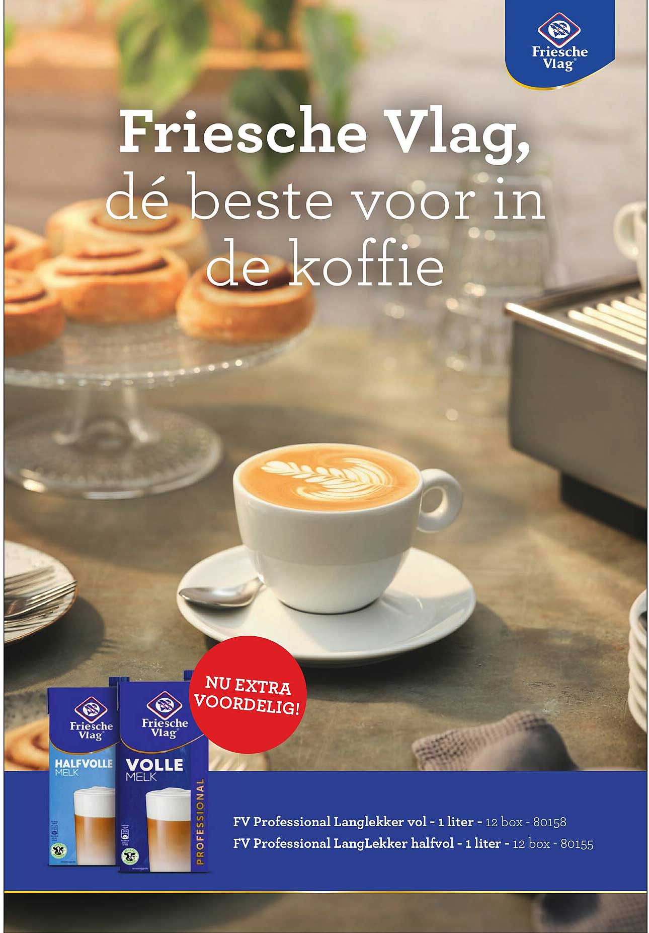 Friesche Vlag, dé beste voor in de koffie