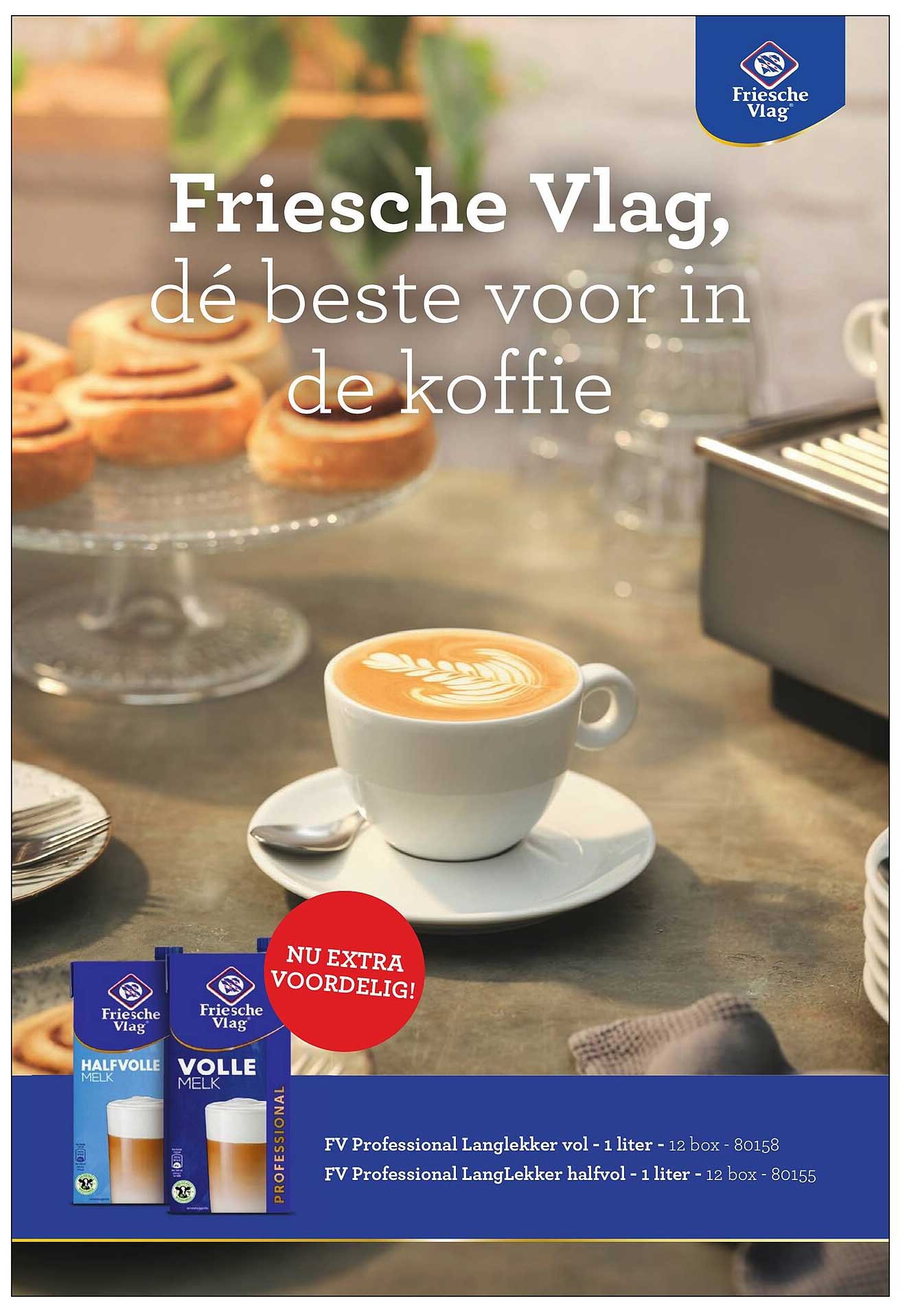 Friesche Vlag, dé beste voor in de koffie