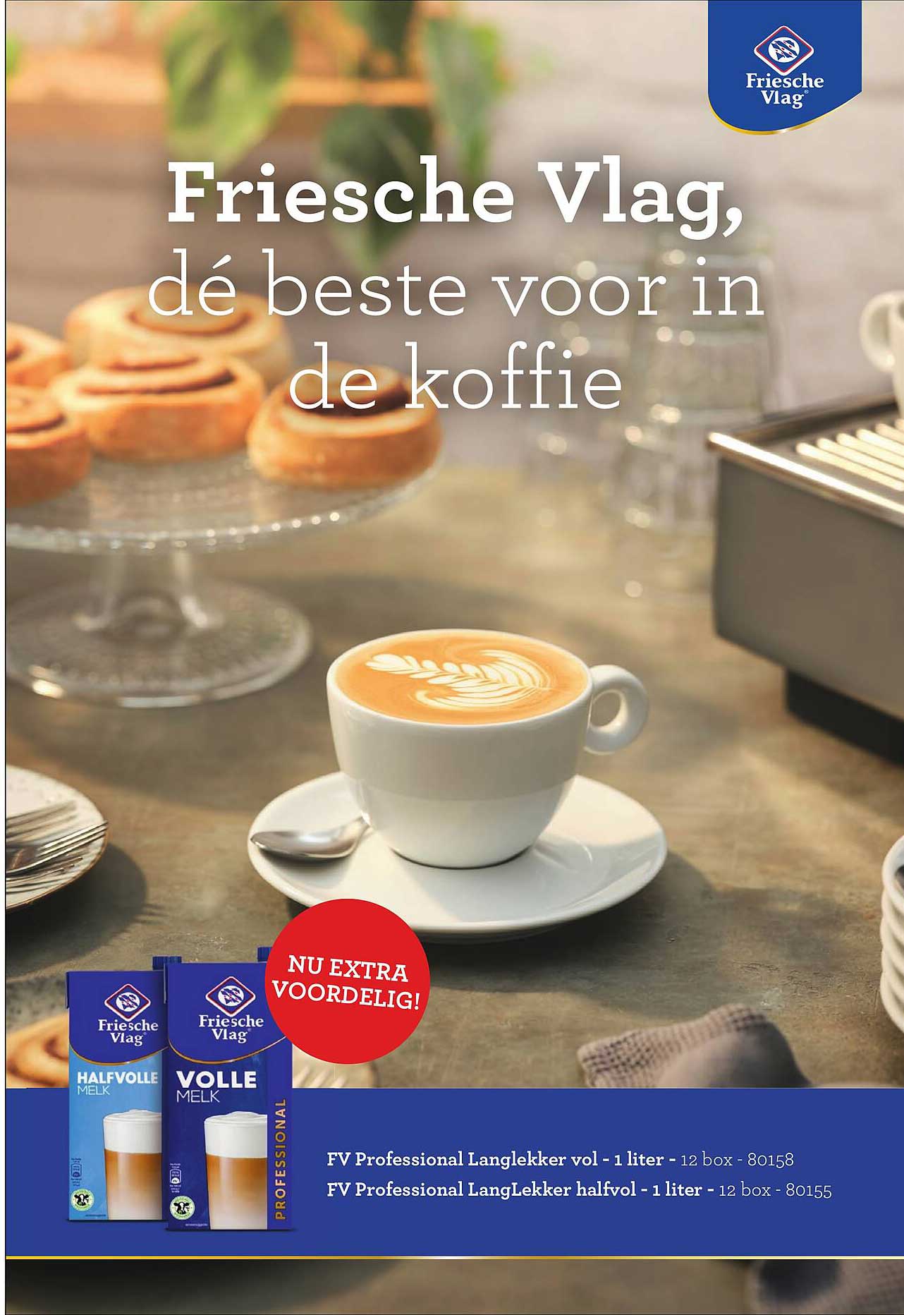 Friesche Vlag, dé beste voor in de koffie