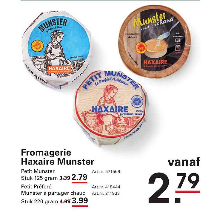 Fromagerie Haxaire Munster
