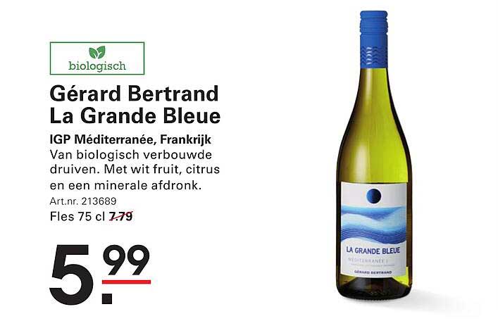 Gérard Bertrand La Grande Bleue