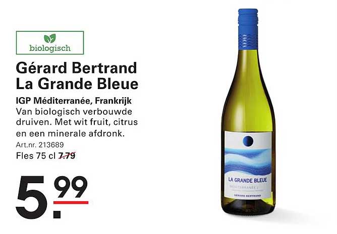 Gérard Bertrand La Grande Bleue