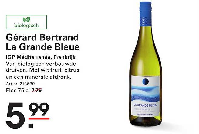 Gérard Bertrand La Grande Bleue