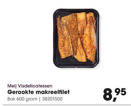 Gerookte makreelfilet
