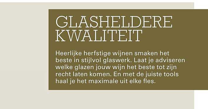 GLASHOUDERE KWALITEIT