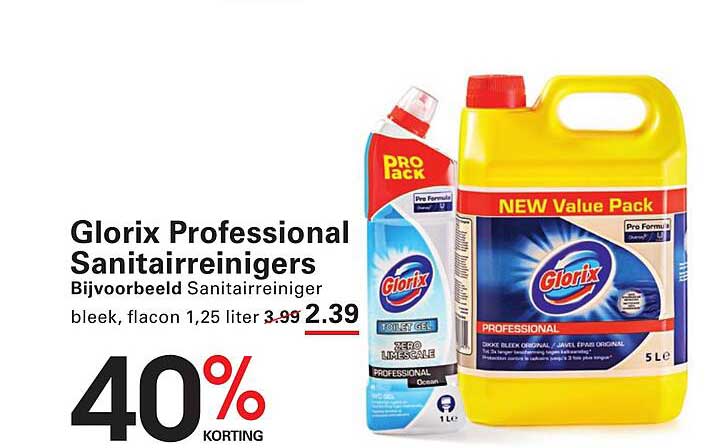 Glorix Professional Sanitairreiniger