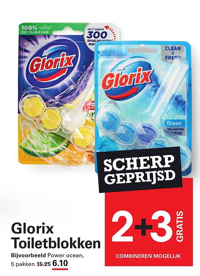 Glorix Toiletblokken