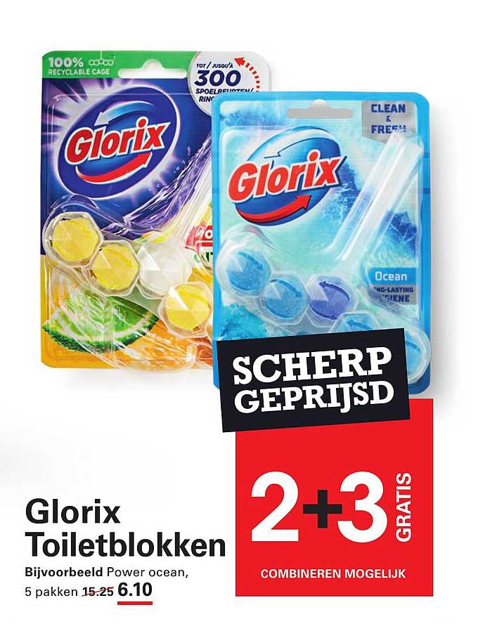 Glorix Toiletblokken