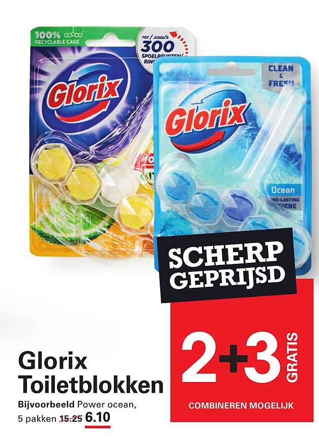 Glorix Toiletblokken