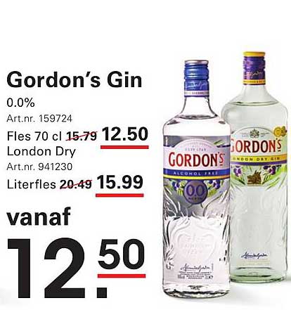 Gordon’s Gin 0.0%