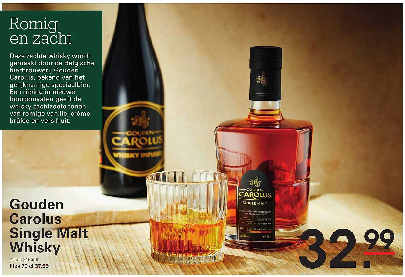 Gouden Carolus Single Malt Whisky