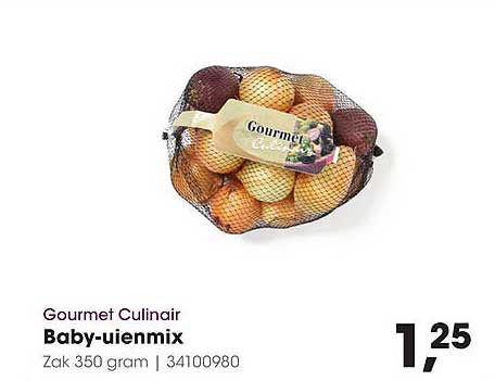 Gourmet Culinair Baby-uienmix