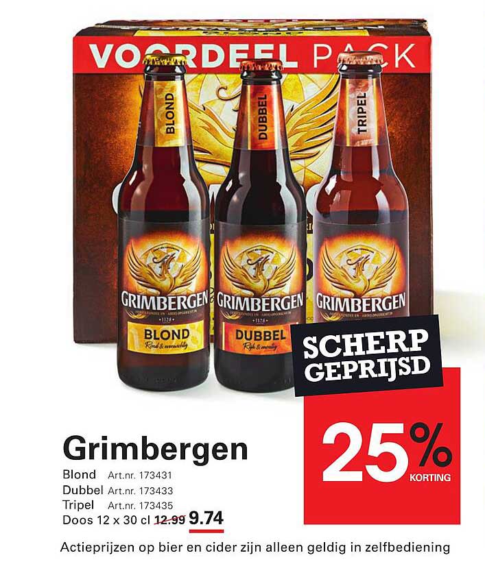 Grimbergen - Voordeel Pack