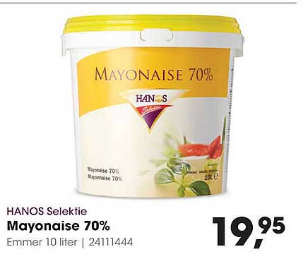 HANOS Selectie Mayonaise 70%