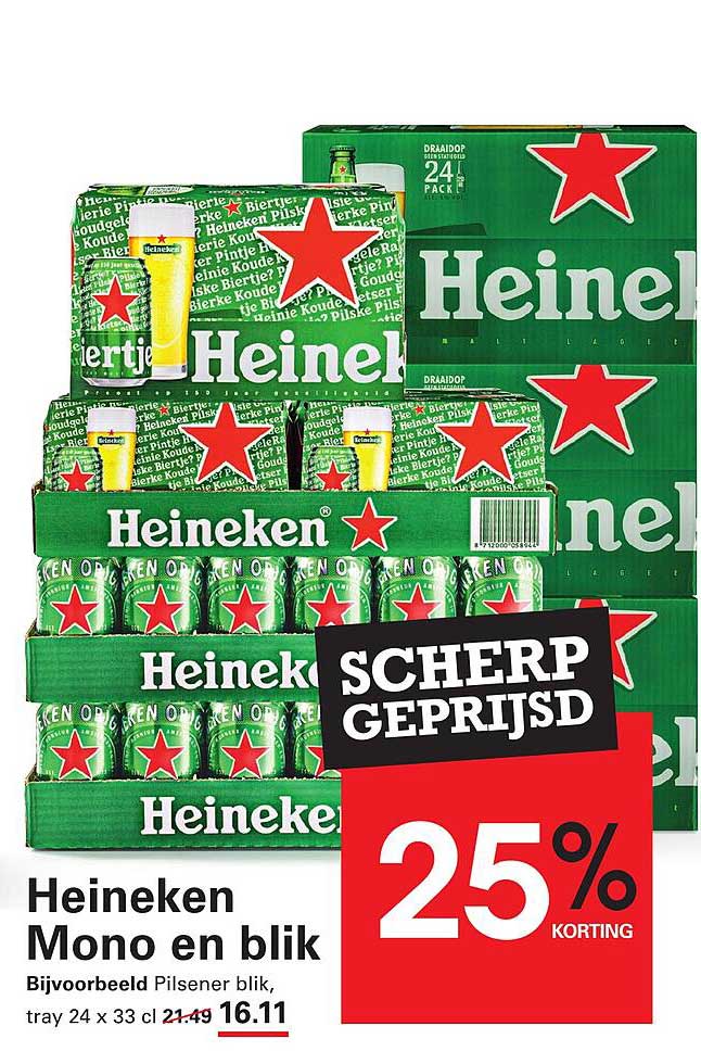 Heineken Mono en blik