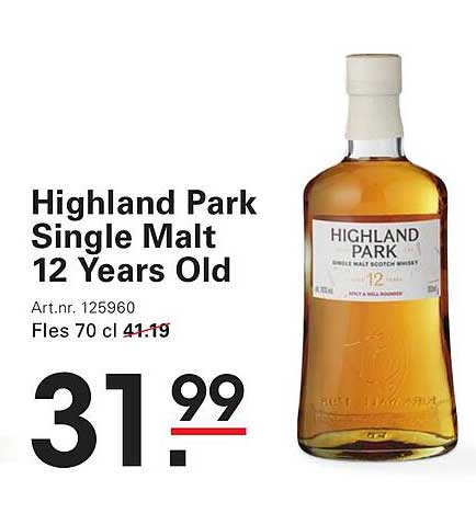 Highland Park Single Malt 12 Years Old