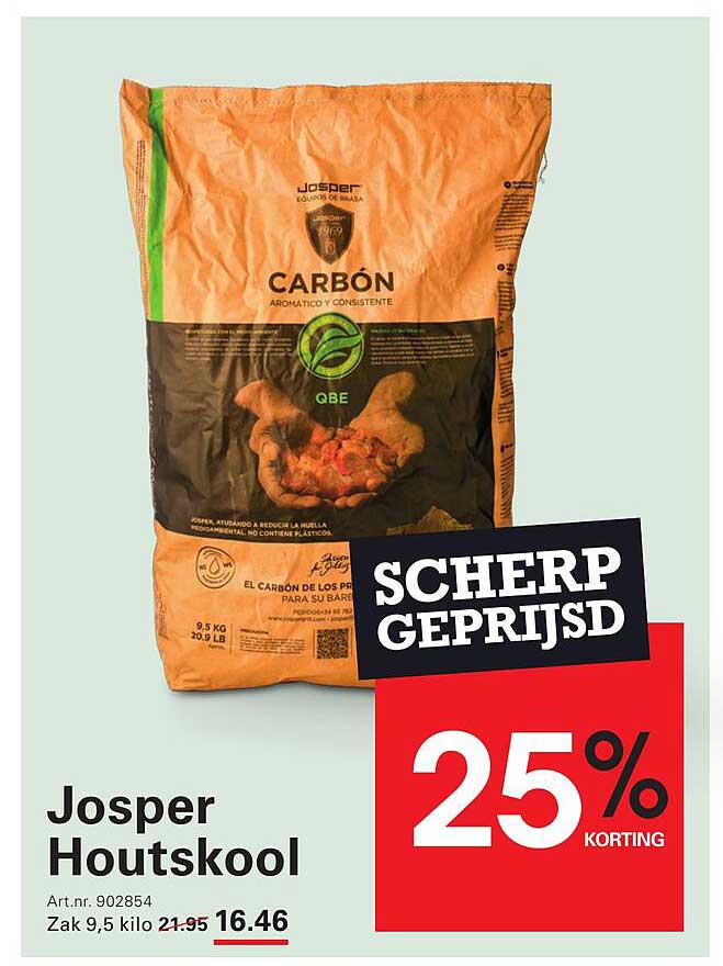 Josper Houtskool