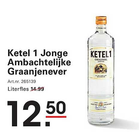 Ketel 1 Jonge Ambachtelijke Graanjenever